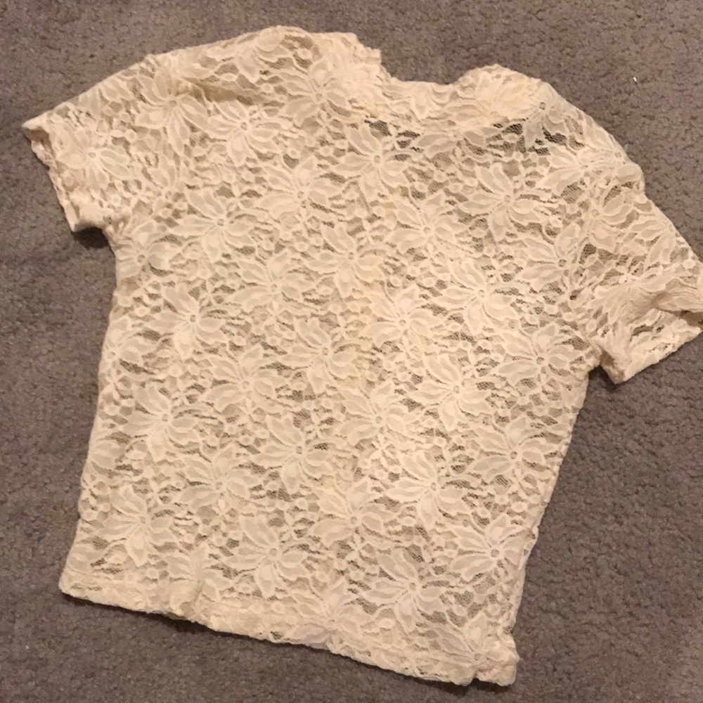 Lacey top